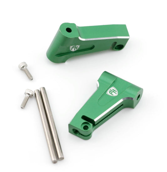 Powerhobby Aluminum Front Upper Arms Green MST RMX 2.5 / 2.0