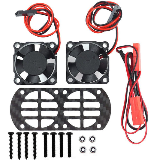 30x30mm RC Cooling Fans w Dual Mount (2) Arrma 1/8 3S Vendetta Infraction Big Rock