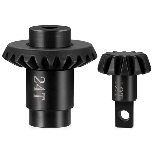 Powerhobby Hardened Steel 24T+ 12T Axle Gears for FMS FCX24
