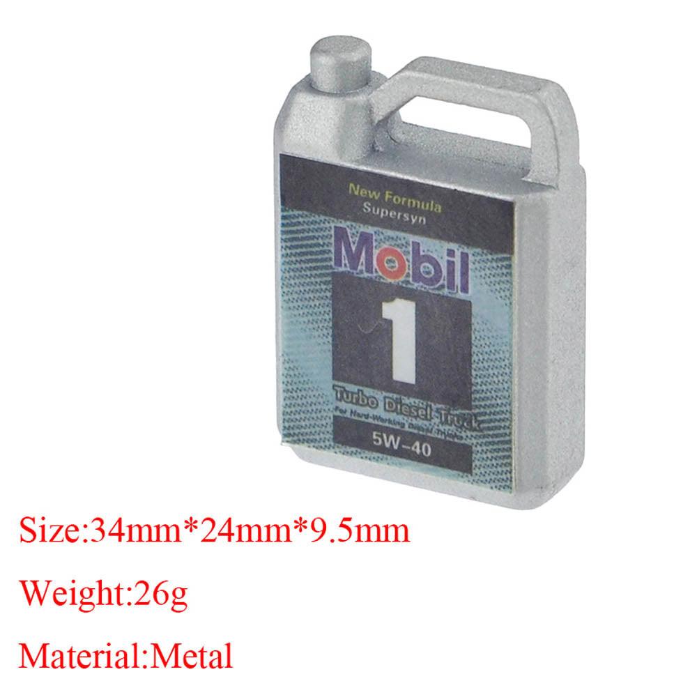 Powerhobby Metal Engine Oil Box Silver 1/10 Rock Crawler Accessory