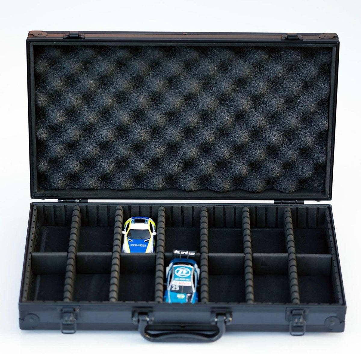 1/43 Scale Diecast Slot Car Metal Carrying Case For Carrera MiniChamps Greenlight ixo