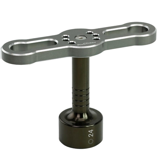 Powerhobby 24mm Aluminum T-Handle Hex Wheel Wrench RC Tools