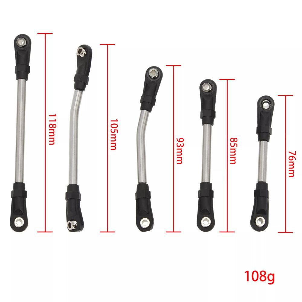 Powerhobby Steel Links 5mm Thicker Bedding Rod Linkage Chassis AXIAL UTB18 Capra