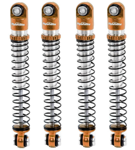 Powerhobby 1/24 Axial SCX24 Aluminum 54mm Long Travel Shocks Jeep Bronco Bronze