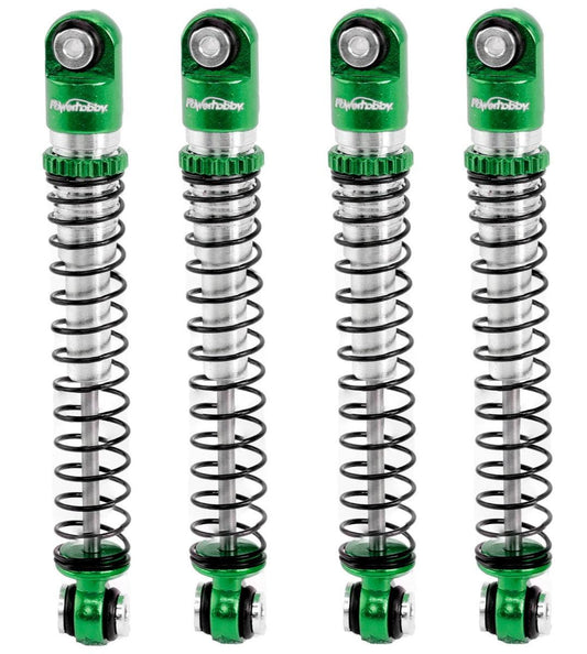 Powerhobby 1/24 Axial SCX24 Aluminum 54mm Long Travel Shocks Jeep Bronco Green