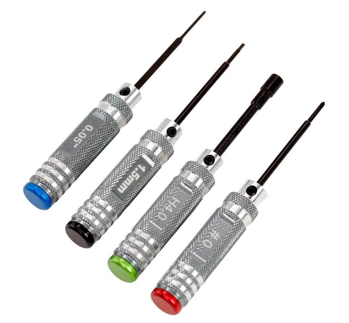 Powerhobby 0.05" 1.5mm Hex 4.0mm Nut #0 Driver 1/24 Axial SCX24 Tool Set