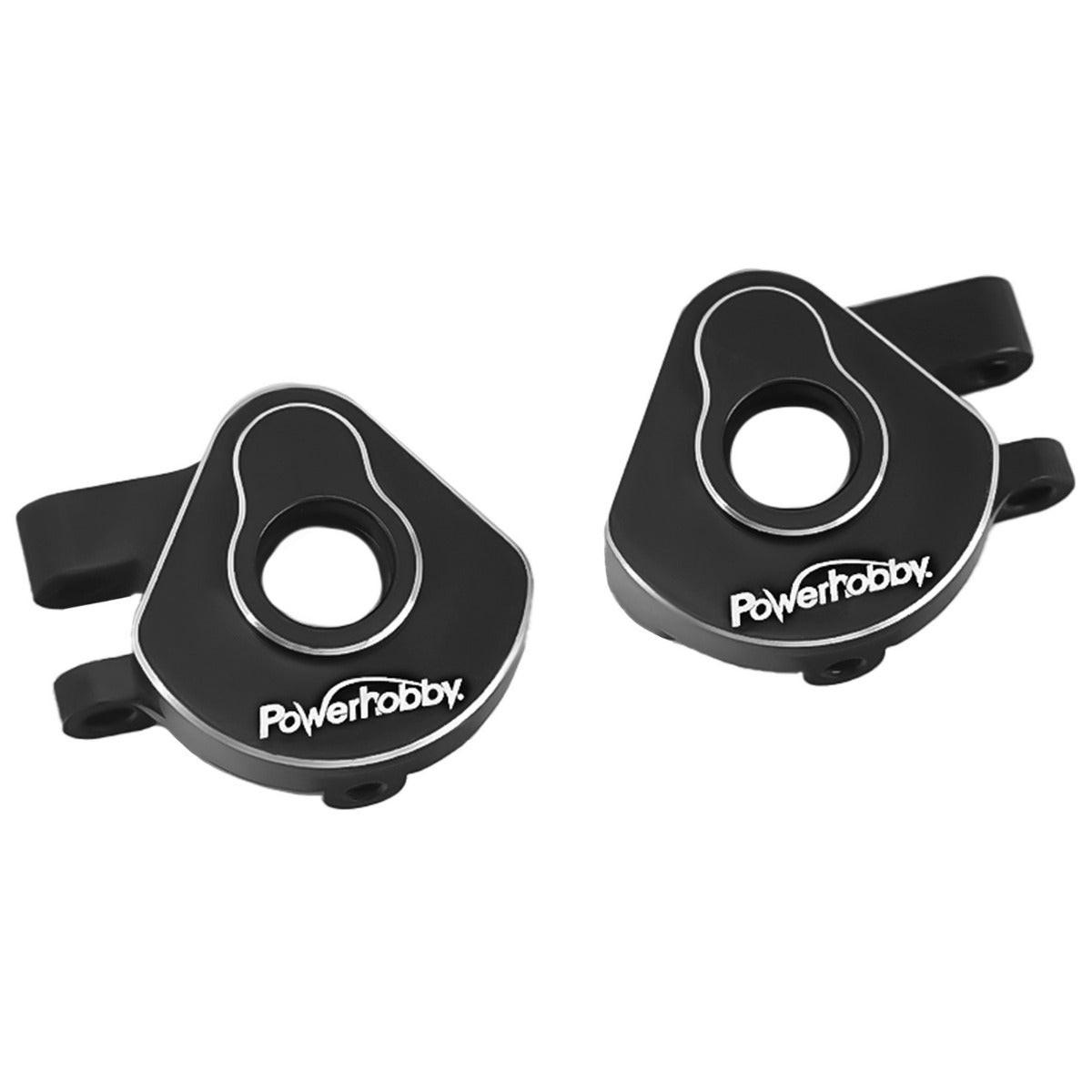 Powerhobby Aluminum Steering Knuckles / Blocks FOR Traxxas TRX-4M Black TRX4M