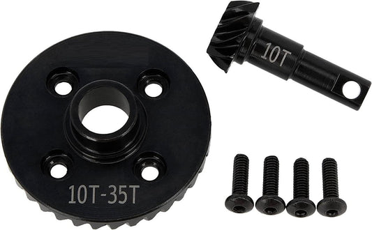 Powerhobby Helical Diff Ring Pinion Underdrive 35T 10T Gear FOR Traxxas TRX-4