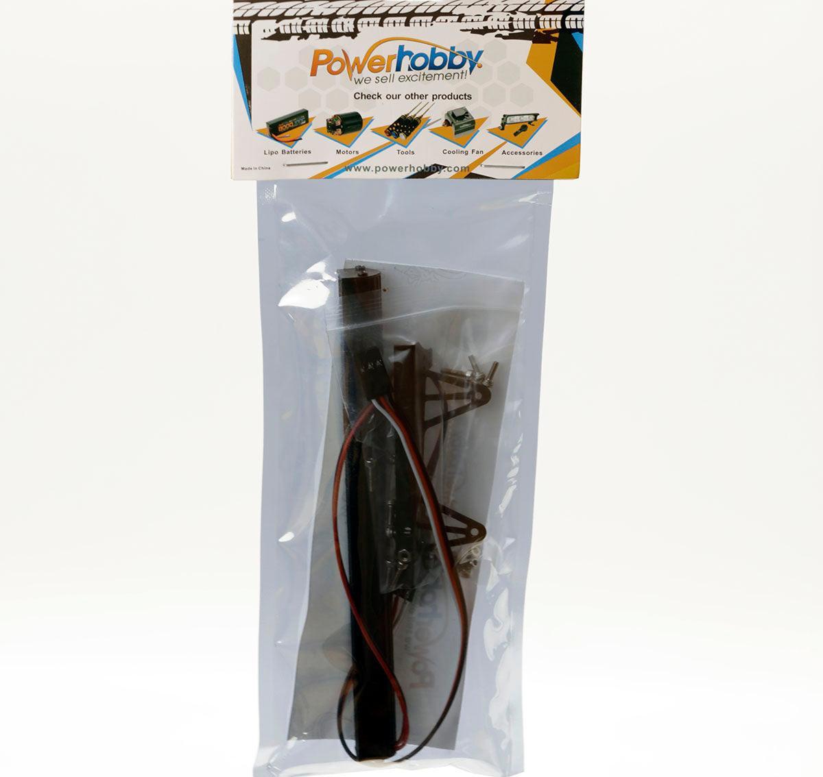 PowerHobby 147MM RC Double Row LED Lightbar w/Controller for 1/10 Jeep