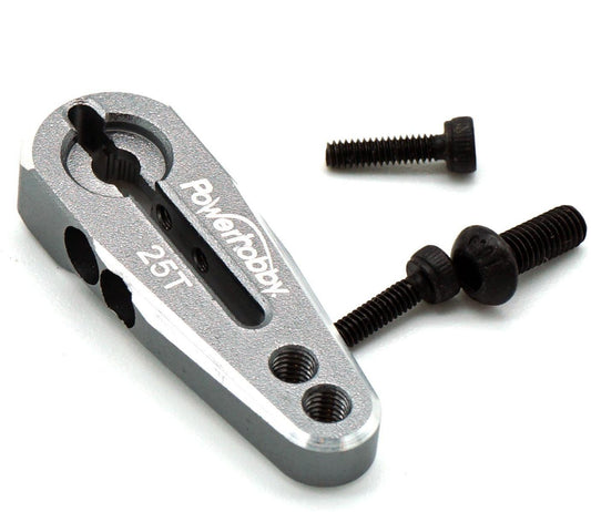 Powerhobby 25T Aluminum Clamping Servo Horn GunMetal