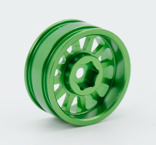 Powerhobby Aluminum 1/24 Rock Crawler Wheels Axial SCX24 Jeep Betty C10