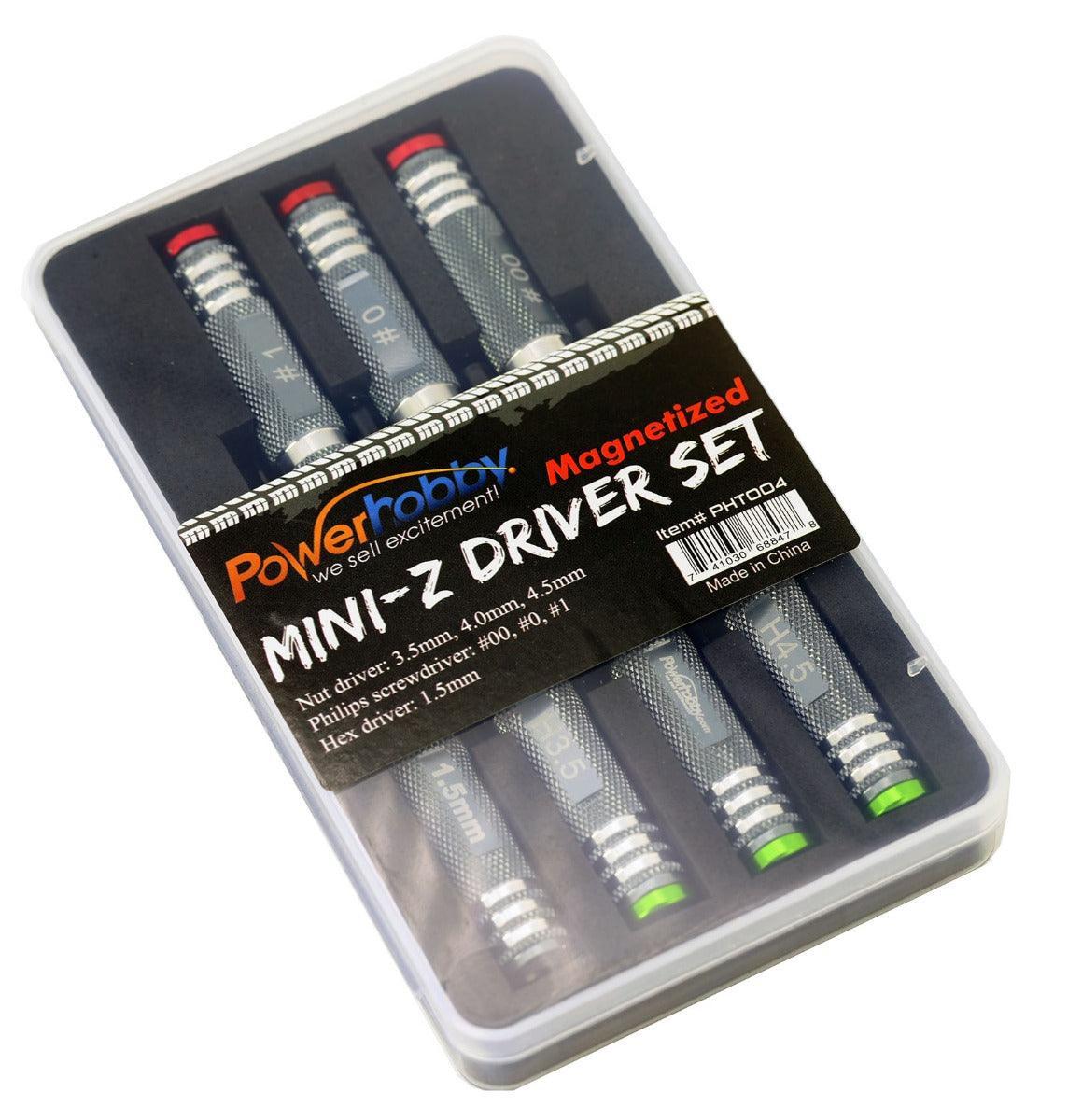Powerhobby PHT004 Kyosho Mini-Z Magentized Mini-Z Tools Driver Set MZW120