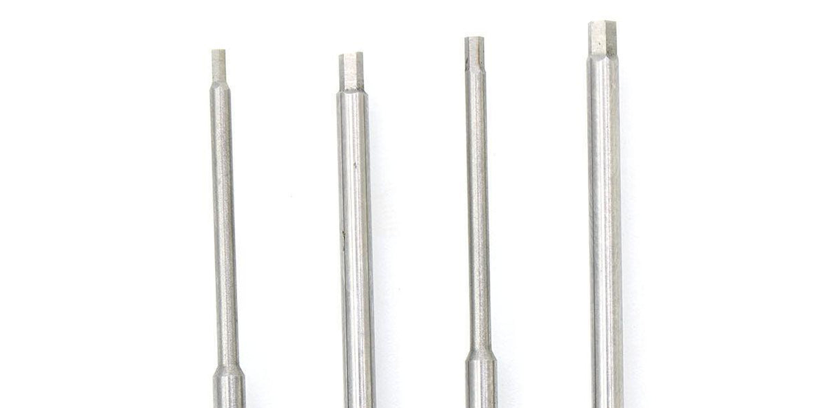 Powerhobby RC Hex Driver 1/4" Power Tool Tip Set Standard 0.05'' 1/16'' 5/64'' 3/32''