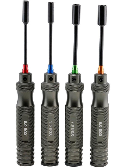 Powerhobby Pro Series Nut Driver Tool Set 5mm 5.5mm 7mm 8mm