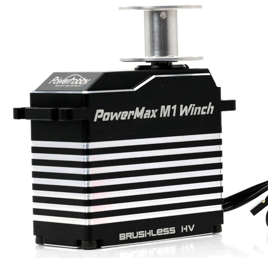 Powerhobby POWERMAX M1 Winch Brushless Servo 1/5 Axial SCX6 Crawler