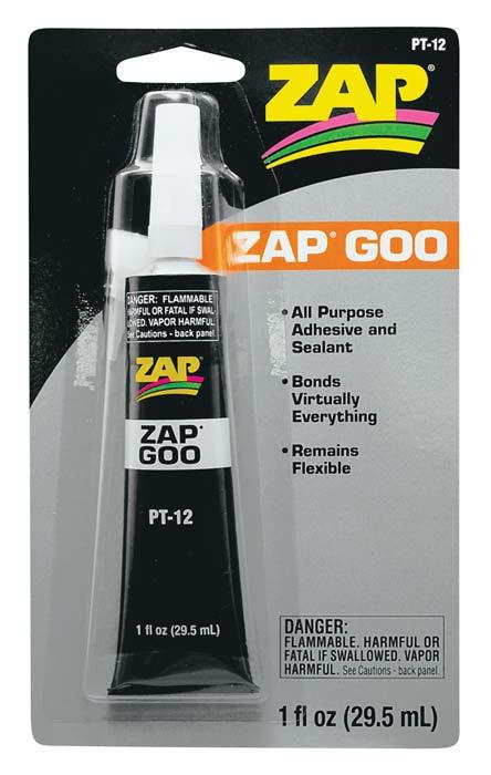 Zap PT12 Adhesives Zap-A-Dap-A-Goo 1 oz Glue