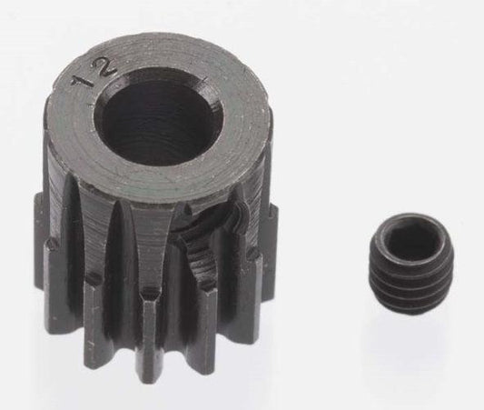Robinson Racing 8612 X-Hard Black Steel 12T 32P / 12 Tooth 32 Pitch Pinion 5mm