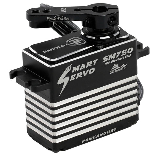 Powerhobby SM750 54KG Super Torque Steel Gears WP Smart Servo / Winch