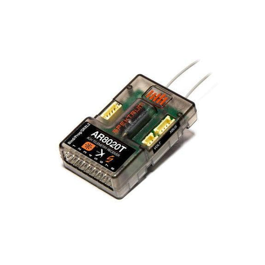 Spektrum SPMAR8020T AR8020T DSMX 8-Channel Telemetry Receiver