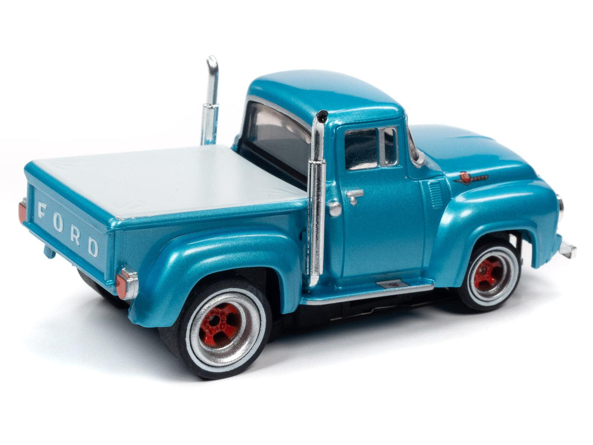 Auto World 1955 Chevy Bel Air 1956 Ford Pickup for AFX Ho scale Slot Car