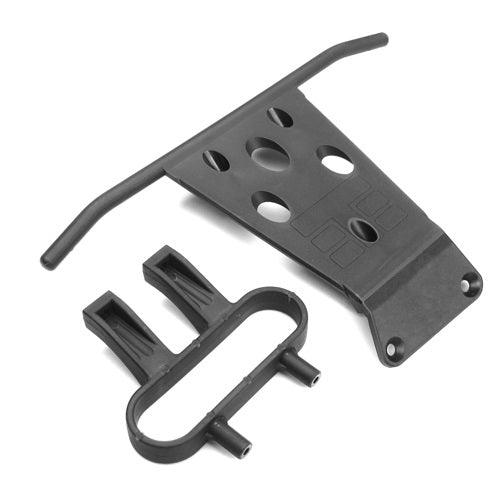 Tekno RC TKR5518C Front Bumper Set (SCT410 Revised w/ Skid)