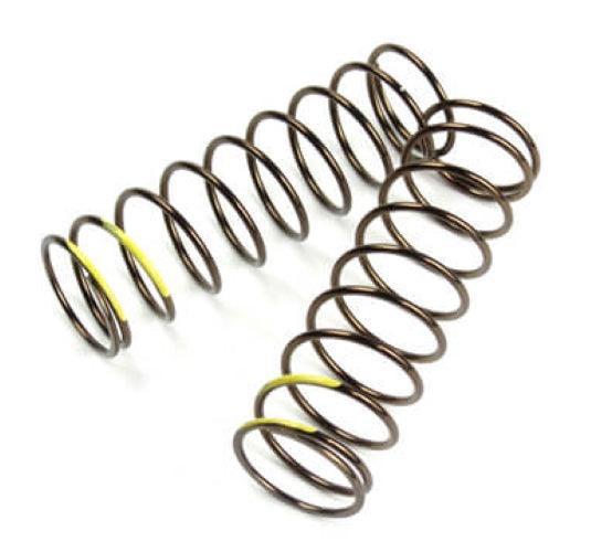 Tekno RC LF Shock Spring Set (Front 1.6×9.7 4.47lb/in, 75mm, Yellow) EB48 NB48