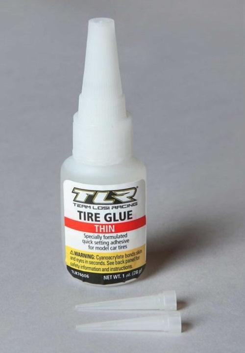 Team Losi Racing TLR76006 Tire Glue 1oz Thin