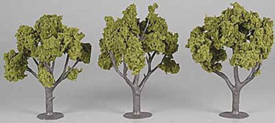 Woodland Scenics TR1509 N/HO Assembled Tree Light Green 5" Train Scenery