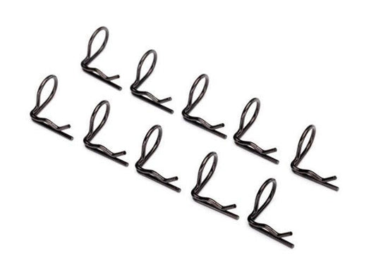 Traxxas 3935A Body Clip (Mounting Clip) Angled 90-Degrees (Black) Revo