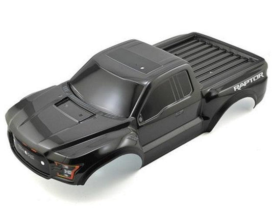 Traxxas 5826A 2017 Ford Raptor Pre-Painted Short Course Body (Black) Slash