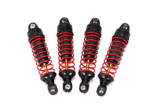 Traxxas 7665 Shocks GTR Hard-Anodized w/Springs (4) Latrax 1/18 Teton / SST