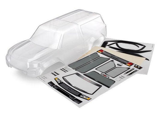 Traxxas 8112 Clear Body with camper TRX-4 Rock Crawler