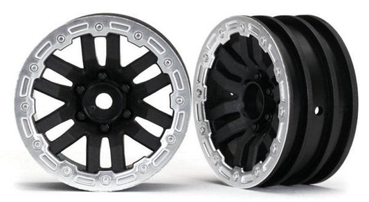 Traxxas 8271X Wheels 1.9 (Satin Beadlock) (2) TRX-4