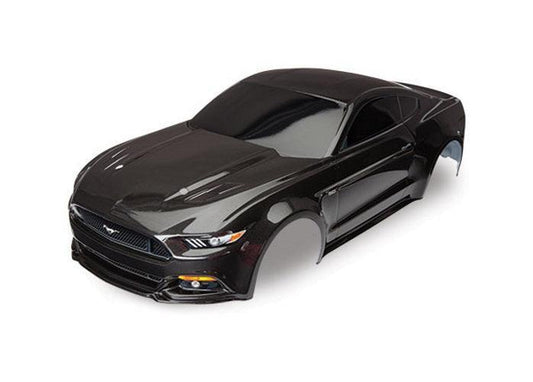 Traxxas 8312X Black Pre-Painted Body w/Decals Ford Mustang GT 4-Tec 2.0