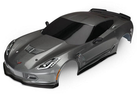 Traxxas Body Chevrolet Corvette Z06 Graphite (Painted Decal Applied) 4 Tec 2.0