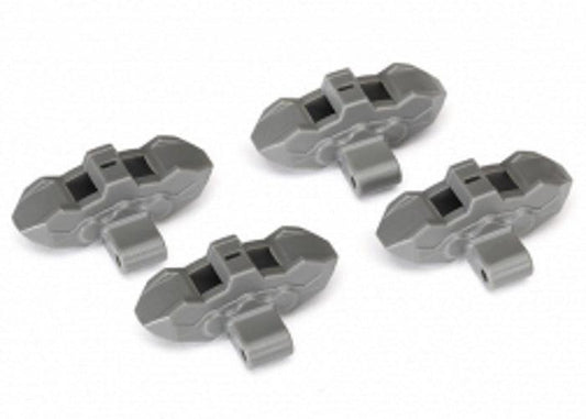 Traxxas 8567 Brake Calipers Front or Rear (Grey) (4) Desert Racer