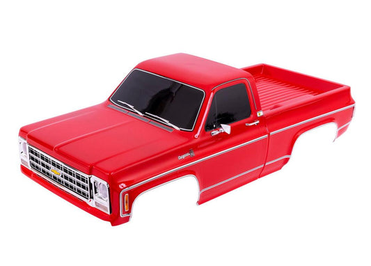 Traxxas 9212R Bod Chevrolet K10 Truck (1979) Painted Red TRX-4