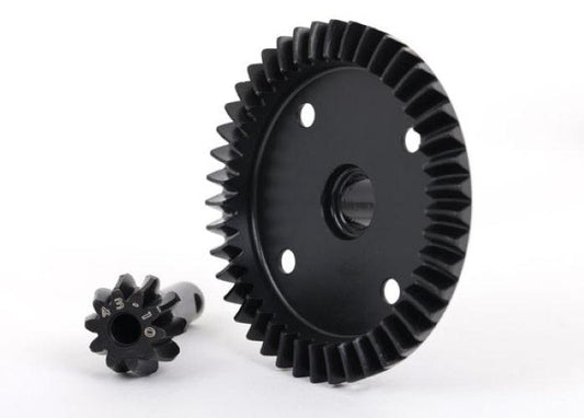 Traxxas 9579R Ring gear differential / pinion gear Sledge