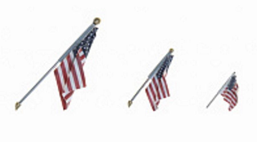 Woodland Scenics JP5953 N Scale Small US Flag Wall Mount